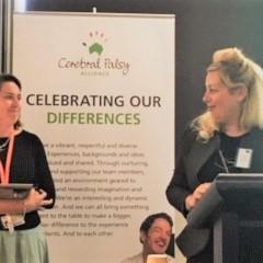 Dr Haley Smithers-Sheedy (L) and Prof. Iona Novak, Cerebral Palsy Alliance.